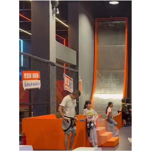 Happy Zone Indoor Adventure Park Intimidante tobogán vertical para patio interior, trampolín, parques <span class=keywords><strong>de</strong></span> aventura - Product Image 2