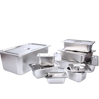 Fournitures de restauration : Plat de service en acier inoxydable / Plat Gastronorm / Bain-marie buffet / Plateau et plat de table à vapeur