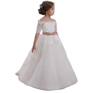 2023 यूरोपीय और अमेरिकी बच्चों के कपड़े तितली टाई हीरे की गेंद पजामा फूल बच्चे शादी की पोशाक लड़की राजकुमारी स्कर्ट