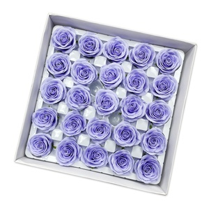 Savon parfumé à la rose pour la fête des mères, bouquet de fleurs artificielles, cadeau avec design de fleurs éternelles, décoration de fête DIY - Product Image 5