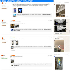 Panel de PVC para Interiores, Revestimiento de Pared Moderno, Decoración de Techo Falso, Plafón con Efecto 3D, Placas de Techo Extensibles - Product Image 3