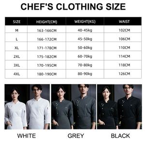 Kitchen Cooking Blue Wear <b>Workwear</b> Waiter Restaurant for <b>Winter</b> Season Custom Logo Making Chef Uniform Long Sleeve - Product Image 4