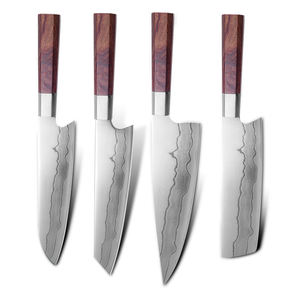 العنبر اليابانية دمشق سكين 440C gyuto سكين الطاهي 8 بوصة المطبخ طقم السكاكين - Product Image 6