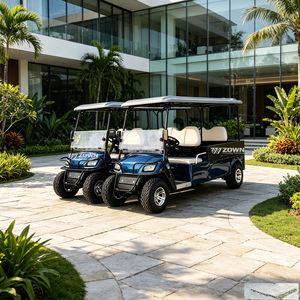 Nouvelle Tendance : Voiturette de Golf Électrique à 4 Roues pour 2 Passagers, Conduite Fluide, Idéale pour les Terrains de Golf et les Communautés Résidentielles - Product Image 1