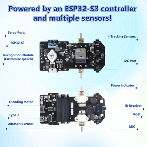 Acebott es32 מכונת רובוט גזע רובוט מכונת תכנות ערכת לימוד חינוך ערכת לימוד עבור ארדוינו פיתון - Product Image 3