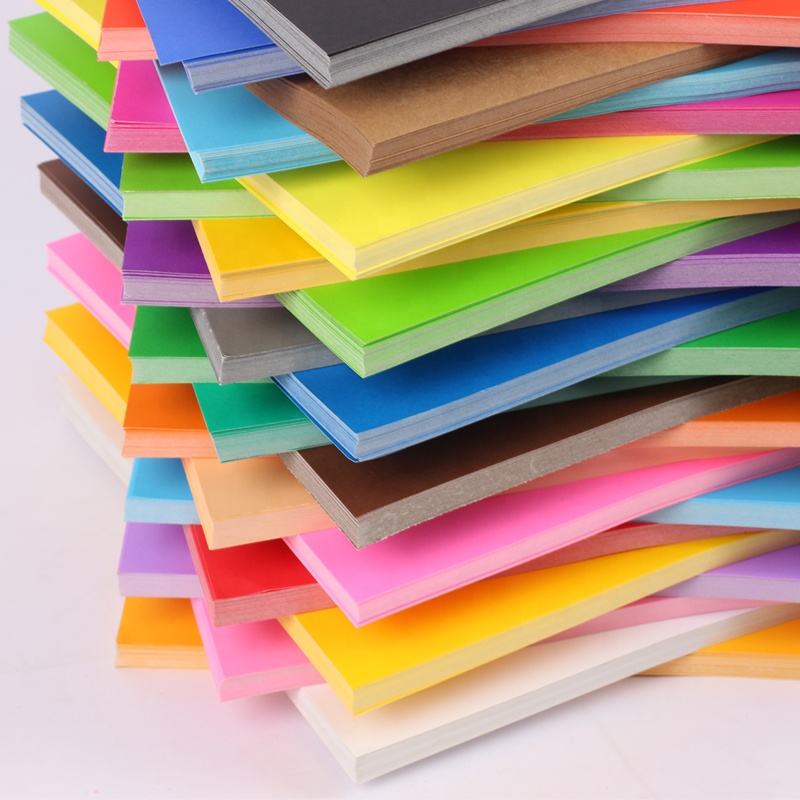 Factory Direct Supply Coated A4 Color Paper Cardboard for Printing
