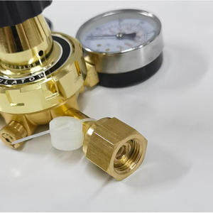 Regulador de Presión de Dióxido de Carbono Totalmente de Cobre, Manómetro de Calentamiento, Válvula Reguladora de Acetileno y Manómetro - Product Image 1