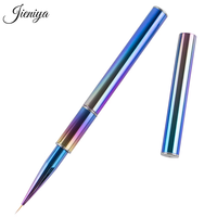 Stylo de peinture double tête pour nail art, outils de manucure, gel poly pour ongles, pinceau à dessin, pinceau synthétique en nylon