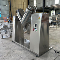 Mélangeur en V à prix compétitif, machine industrielle de mélange de poudres cosmétiques, ligne de production de produits de beauté
