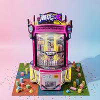 Machine à cadeaux Magic AmusementTrendy Collectible Mid-Island pour jeux d'arcade interactifs multi-joueurs à monnayeur