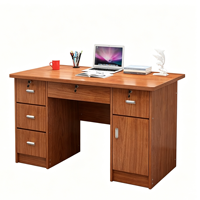 Table de bureau simple à la mode moderne avec serrure de tiroir en bois pour la maison ordinateur de bureau étude étudiant écriture chambre à coucher