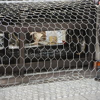 Grillage gabion galvanisé en nid d'abeille avec technologie de tissage, haute perméabilité et flexible pour les projets de stabilisation