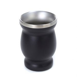 8oz Mate Cup Stainless Steel Anti Rust Double Wall Mug for <b>Hot</b> Cold <b>Drinks</b> - Product Image 5
