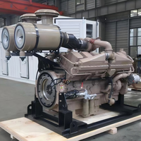 KTA38 para DCEC Cummins, motor diésel de 12 cilindros, 4 tiempos, refrigerado por agua, ensamblaje de motor de 895kw 1342kw 1200hp 1800hp 2000rpm