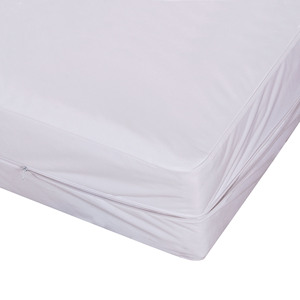 Vente en gros d'usine, protège-matelas imperméable anti-acariens et anti-punaises <span class=keywords><strong>de</strong></span> <span class=keywords><strong>lit</strong></span>, 6 côtés, fermeture éclair - Product Image 5
