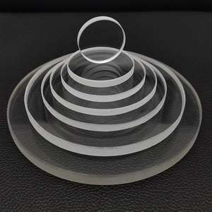 Cristal de Cuarzo Transparente de Grado Óptico para Laboratorio, Ventana de Observación para Invernadero, Muro Cortina Solar Industrial de Sílice Fundida Sólida - Product Image 1