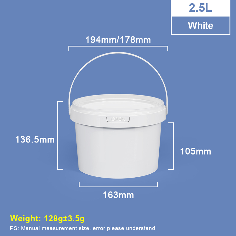 2.5L White