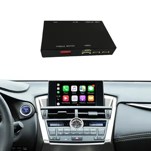 レクサスNXRX IS ES GS RC CT LS LX LC UX GX 2009-2015 Android Auto Wireless Apple CarPlay Mirror Link Youtube BOX