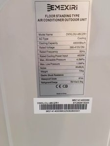 Aire Acondicionado Split de Piso OEM 220V 50-60HZ 5 Toneladas BTU - Product Image 3