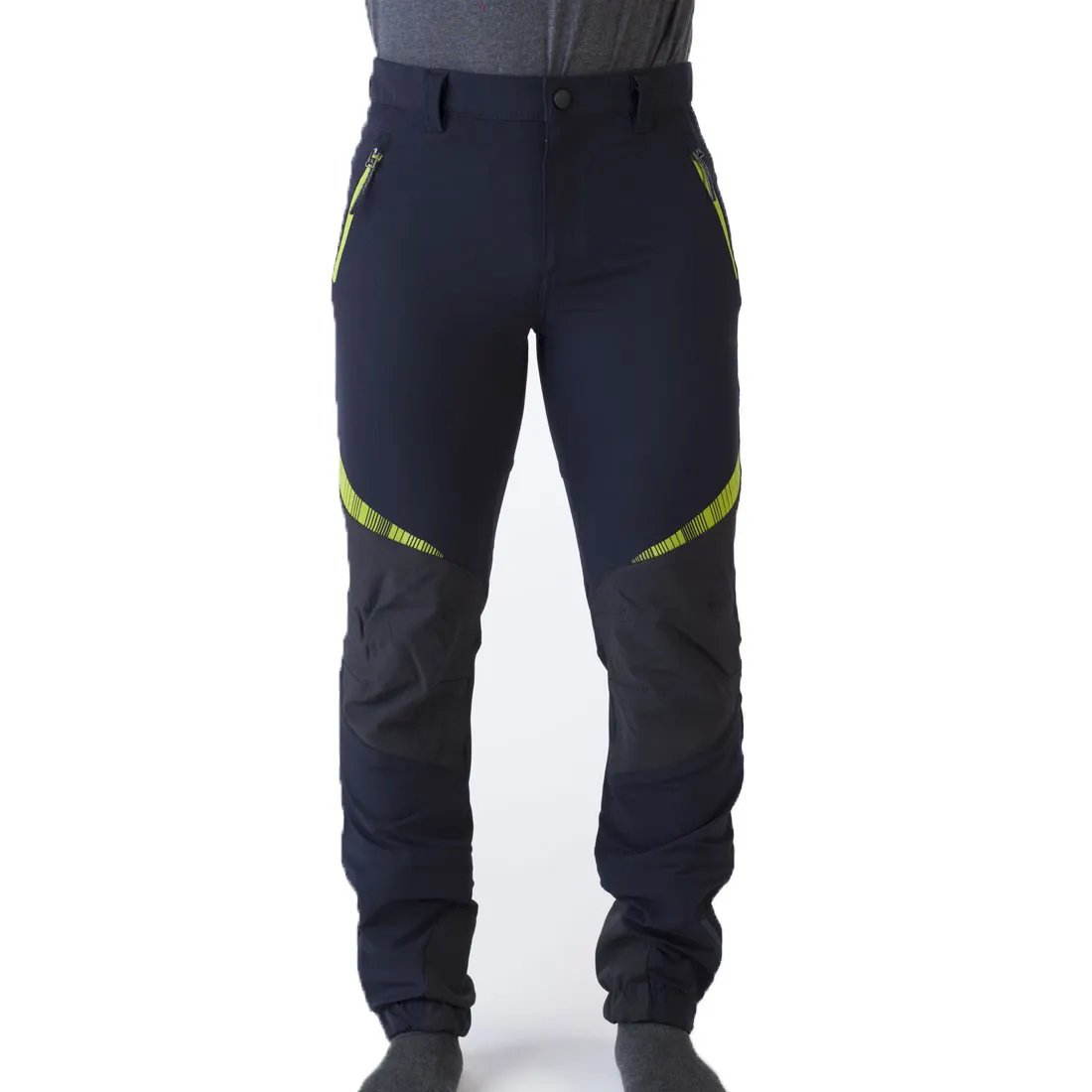 Bluexign calça de acampamento com 4 vias, tecido elástico, secagem rápida, marca italiana, calças para caminhadas
