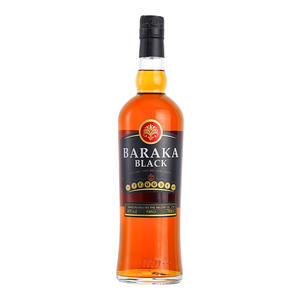 Rhum BARAKA <span class=keywords><strong>BLACK</strong></span> en gros, 70 cl, 40 % ABV, directement de l'usine du Shandong, Chine, aux clients B2B - Product Image 1