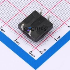 SMG-12-H055A1 Tactile Switch Through hole Component (THT)-4P,12x12mm Switch Single Pole Single Throw Round Button 2.5N 12mm - Product Image 2