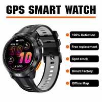 Reloj Inteligente GPS DT G9 2026, Resistente al Agua 3ATM, Mapa Fuera de Línea, Brújula, Altímetro, Llamadas Bluetooth, Música Fuera de Línea, Monitor de Actividad para Deportes al Aire Libre