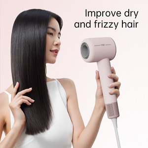 Hair Dryer 1600W High Speed Ionic Negative Ion BLDC Motor Constant Temperature Nozzle Not Included Time Pink - Product Image 5