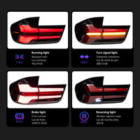 Conjunto de Luces Traseras LED Completas XUNBAI para X5 E70 2007-2013, 12V, Señal de Giro Secuencial, Freno, Reversa, DRL, Plug and Play, Actualización Automática