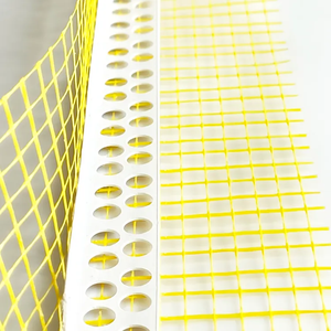 Высокое качество ПВХ угловые профили с стекловолоконной сеткой/стекловолоконная сетка угловая бусина - Product Image 5