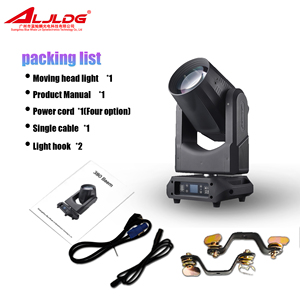 Nouvel éclairage de scène à tête mobile modèle privé 380W, deux prismes octogonaux, faisceau 380, DMX512, lumière de discothèque à tête mobile - Product Image 1