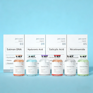 Sérum à l'acide hyaluronique Jet Peel OEM, peptide d'ADN de saumon, collagène, acide hyaluronique, éclat de la peau, réparation, anti-âge, hydratation - Product Image 3