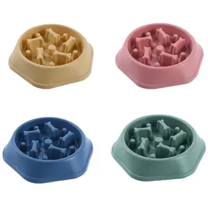 Factory Outlet Custom Fun Hundefutter Langsam essen Futter Pet Bowl Small Slow Feed Essen Dog Bowl