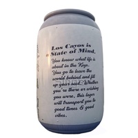 Publicité extérieure gonflable PVC publicité bouteille géante grande bouteille de bière gonflable personnalisée peut