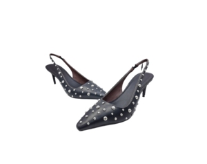 Women's Luxury <b>Dress</b> Pumps Premium Quality Custom Logo Printing Black for All Seasons Wear - Product Image 4