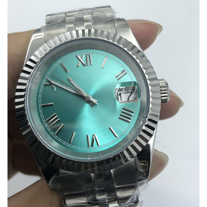 Classic Roman Dial Men's 36/39mm <b>Mechanical</b> <b>Watch</b> with NH35 Movement Sapphire Crystal Waterproof Sports Wristwatch - Product Image 6
