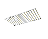 Lampu LED Grow Light Spektrum Cahaya Efisien 16 Bar, Dapat Diredupkan, 1600w, 7 Kaki, untuk Semua Jenis Tanaman