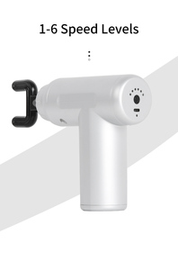 Nuova Mini Pistola Massaggiante a Vibrazione Portatile 2025 per Massaggio Muscolare Profondo e Fasciale, Strumento Mirato per il Corpo con 4 Testine Massaggianti - Product Image 2