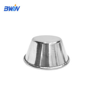 Contenitori per Porzioni in Metallo Impilabili e Riutilizzabili Coppette Rotonde per Salse Ciotole per Intingoli in Acciaio Inossidabile - Product Image 3