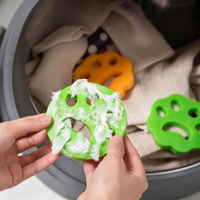 Vente directe usine – Éliminateur de poils d'animaux personnalisable en silicone pour lave-linge, attrape-poils de chat et de chien, pour la lessive