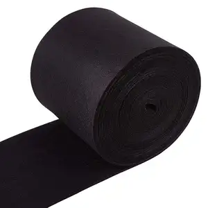Yumuşak keçe kumaş Hotsale kalın renkli sıcak gümrüklü RPET Polyester iğne delikli dokunmamış iğne keçe altlık kumaş
