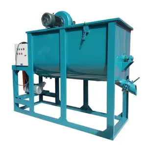 Horizontal mixer breeding equipment multifunctional small cattle sheep forage dry powder feed mixer mixing machine