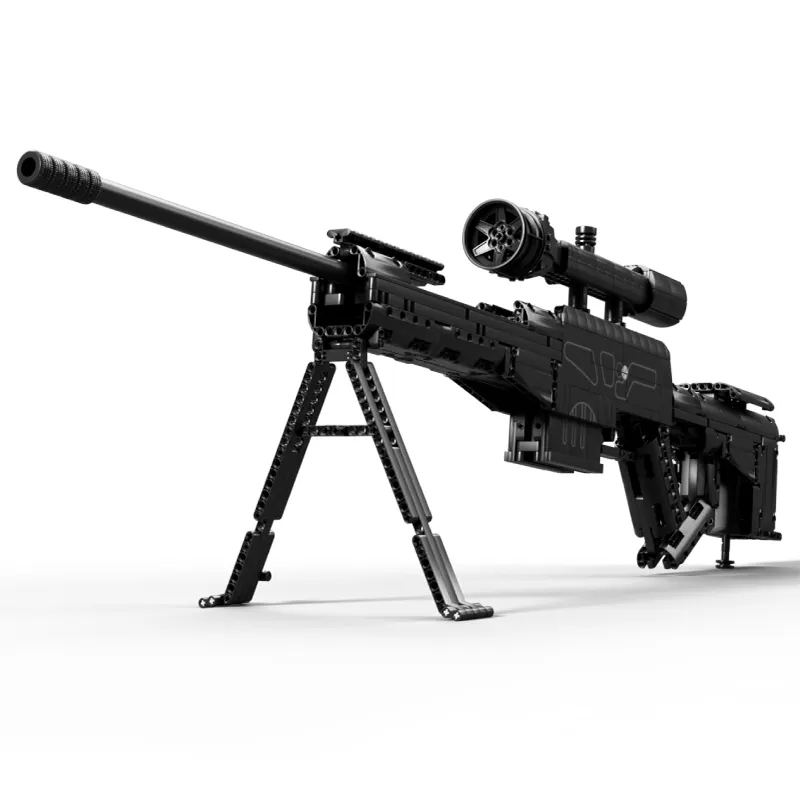 Sembo בלוק 702010 LV4 צלף רובה Creative צעצועי המכונה מגנום אקדח דגם בניין בלוקים ירי משחק לבני צעצוע ילדים
