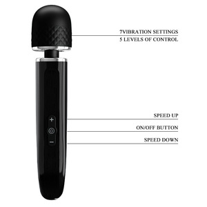 シリコン製Gスポットクリトリス膣AVバイブレーターボディワンドマッサージ器セックストイ大人女性向け - Product Image 5