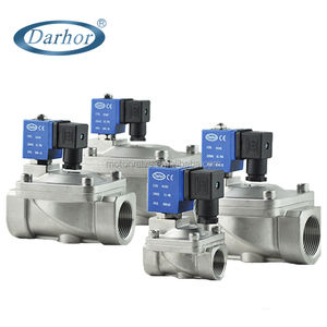 2 способа пилотная диафрагма <span class=keywords><strong>3</strong></span>/4 дюймов нержавеющая сталь 304 316 водяной электромагнитный клапан 220vac 24vdc - Product Image 6