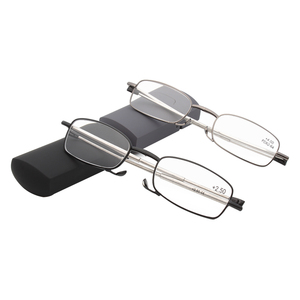 <strong>Mini</strong> Black <strong>Reading</strong> <strong>Glasses</strong> Easy Carry Retractable Folding Design - Product Image 2