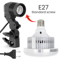 Ampoule LED Gradable 150W Lampe Vidéo Lumière Continue Softbox Studio pour Appareil Photo Photographie Avec Télécommande Sans Fil