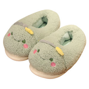 Personalizado lindo cálido pato de dibujos animados de peluche de juguete de las mujeres niños adultos invierno zapatillas de interior - Product Image 1