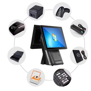 Ristorante supermercato lotteria Coffee Shop farmacia attrezzatura da banco cassa per macchina POS soluzione <span class=keywords><strong>Hardware</strong></span> AIO POS - Product Image 6