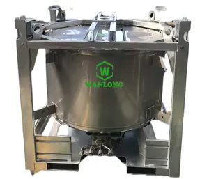 Tanques de armazenamento líquidos Wanlong IBC em aço inoxidável